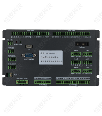 HK-6D-U4L2 6.2寸觸摸屏六軸螺絲機控制(zhì)系統